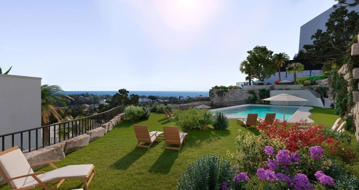 אסטפונה Luxury Penthouse Casa De Paraiso, Sea View, Pools, Golf 0*,