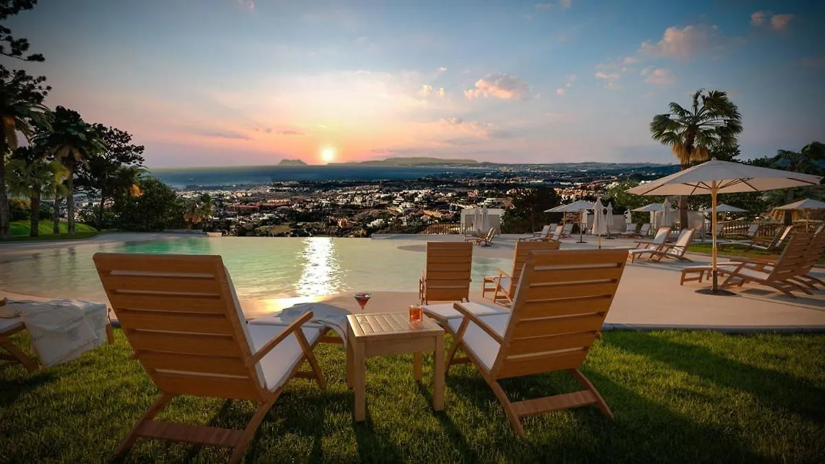 דירה אסטפונה Luxury Penthouse Casa De Paraiso, Sea View, Pools, Golf ספרד